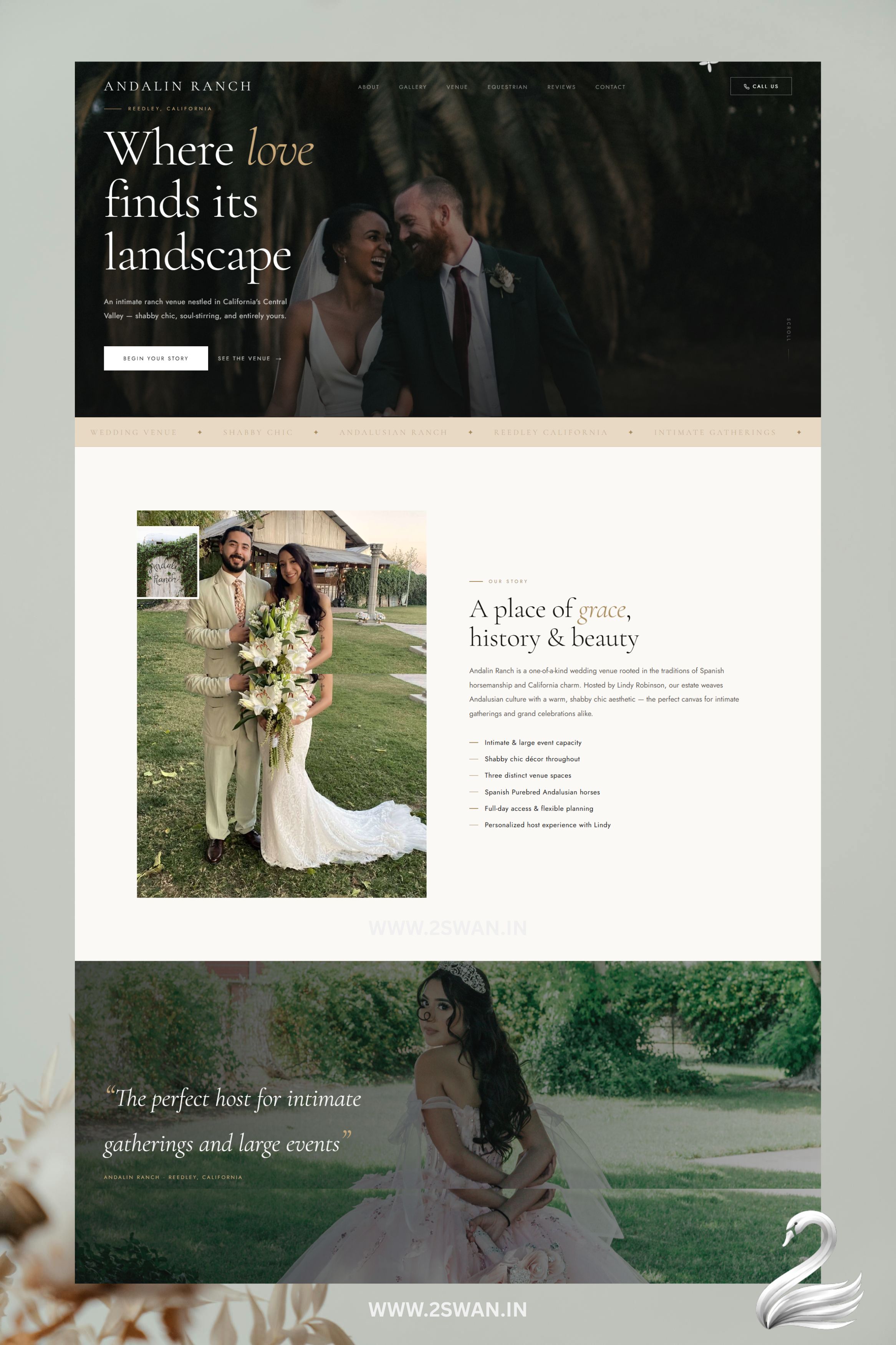 Andalin Ranch Wedding Venue