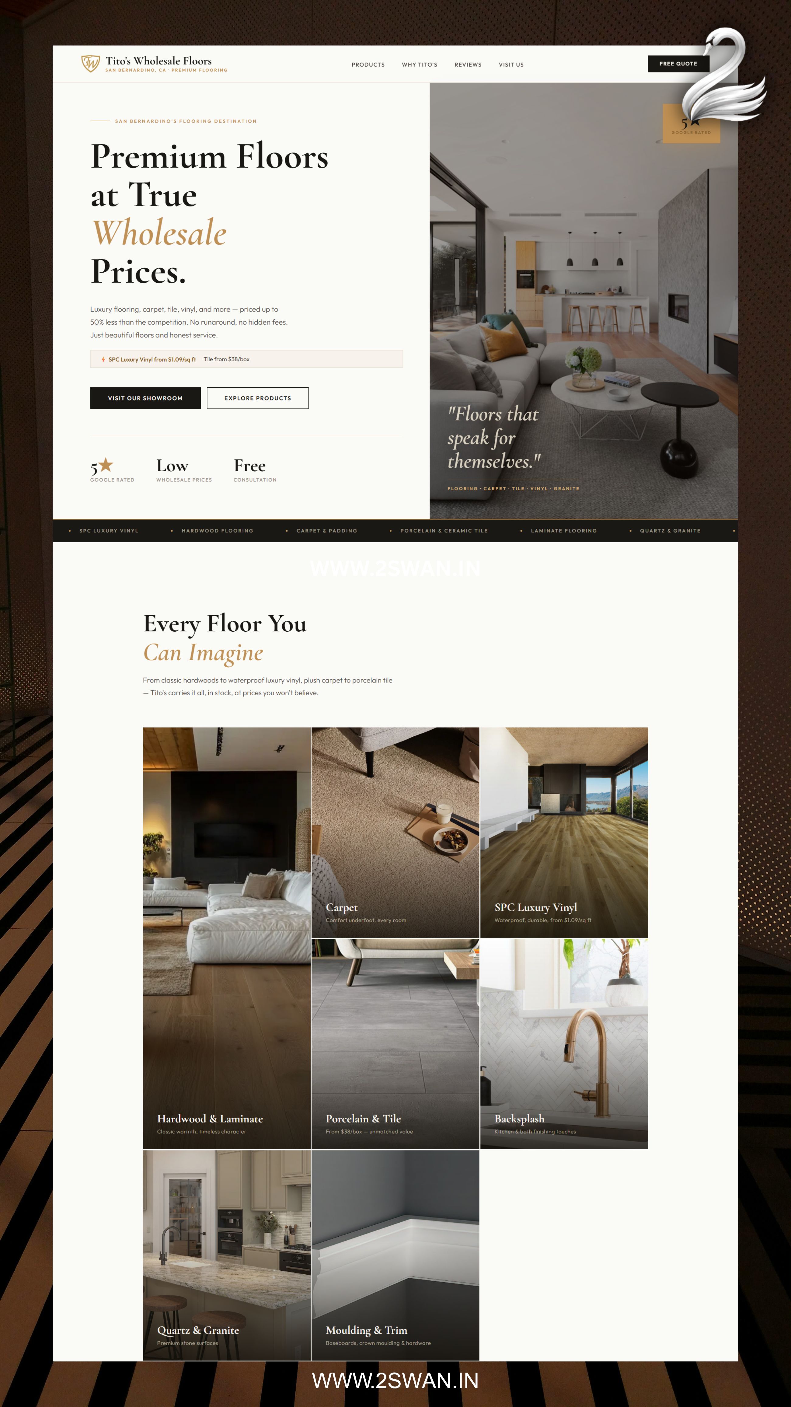 Tito's Wholesale Floors